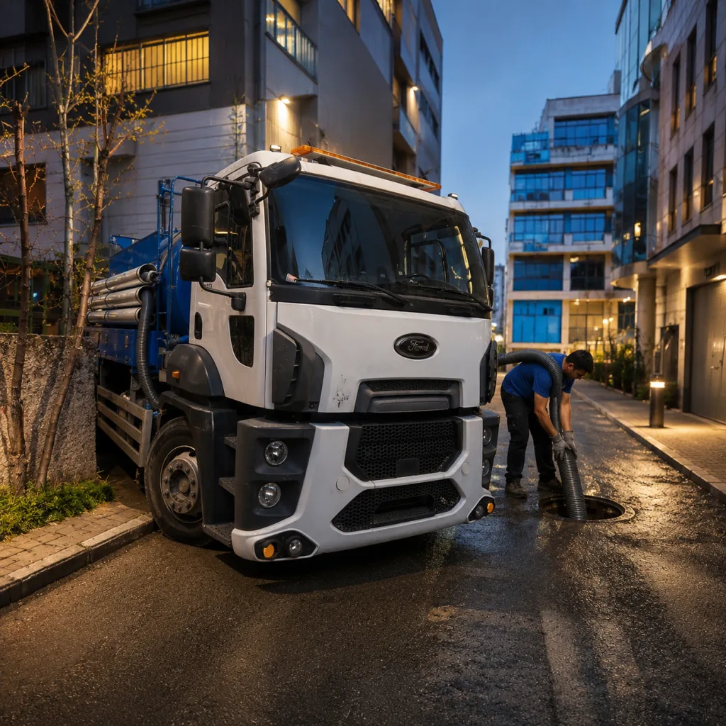Mini Vidanjör Avantajları: Dar Sokaklar ve Apartman Otoparkları
